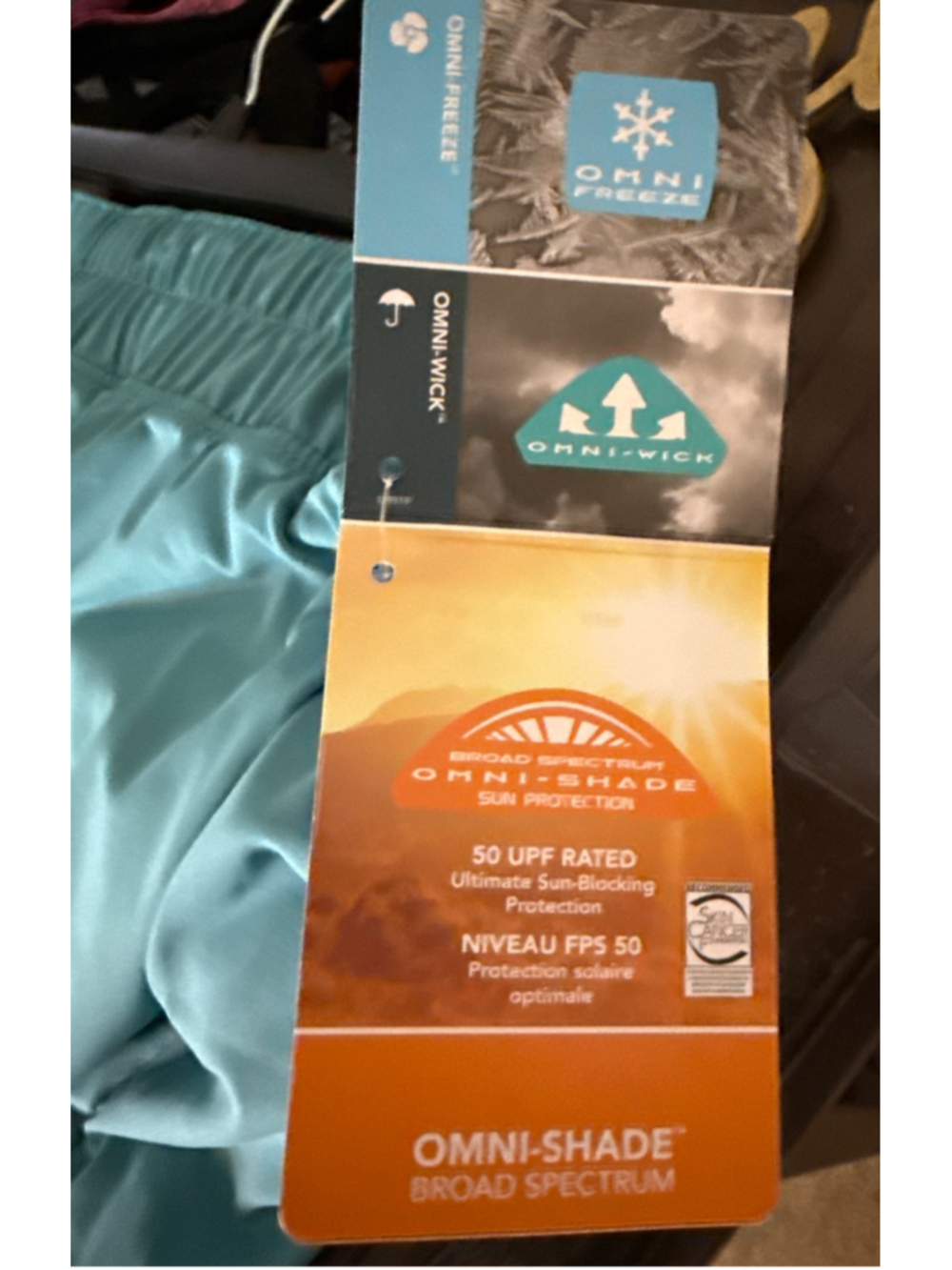 Columbia Skort Size M Teal Active Fit - Picture 5 of 5